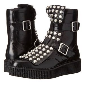 MARC JACOBS Studded Oxford Boots